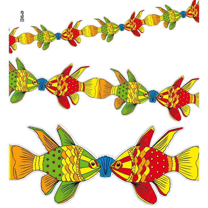Fish Paper Garland 3 M