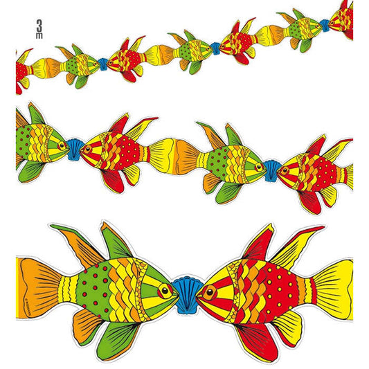 Fish Paper Garland 3 M