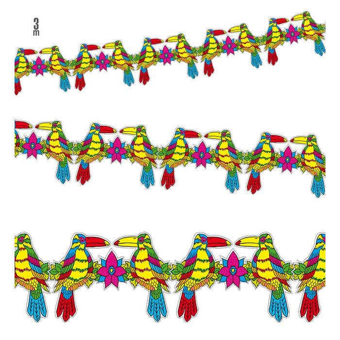 Toucan Paper Garland 3 M