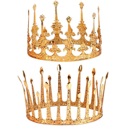 Deluxe Aluminium Crown 2 Styles Ass.