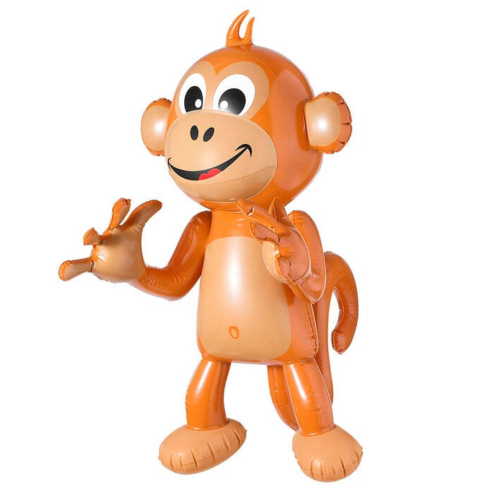 Inflatable Monkey 50 Cm