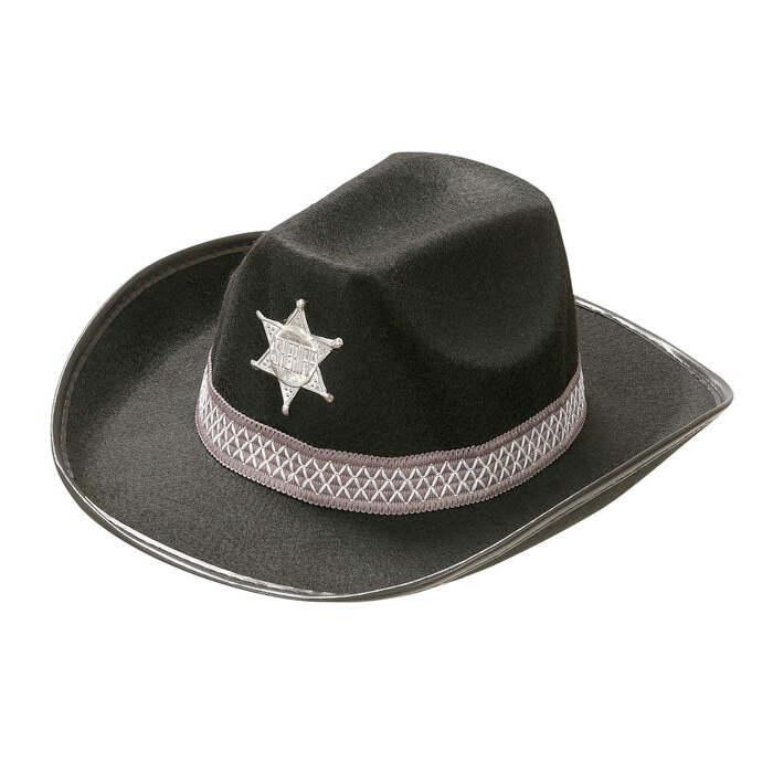Sheriff Hat Black - Felt