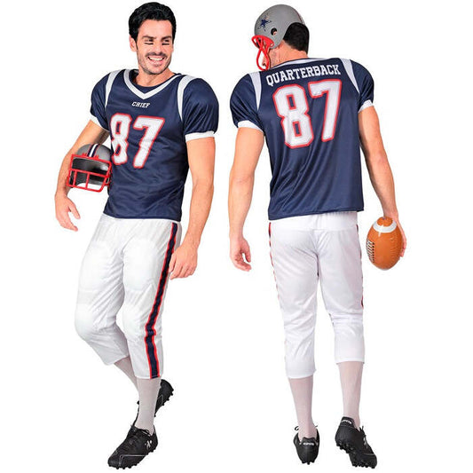 American Football Player  Stuffed T-Shirt, Stuffed Pants 