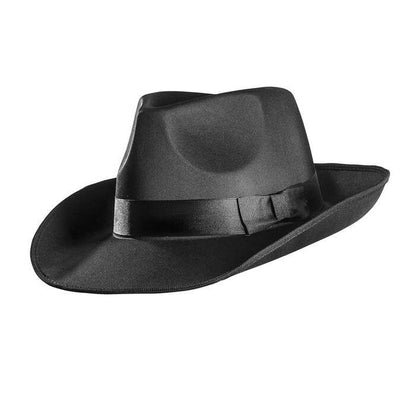 Satin Character Hat Black