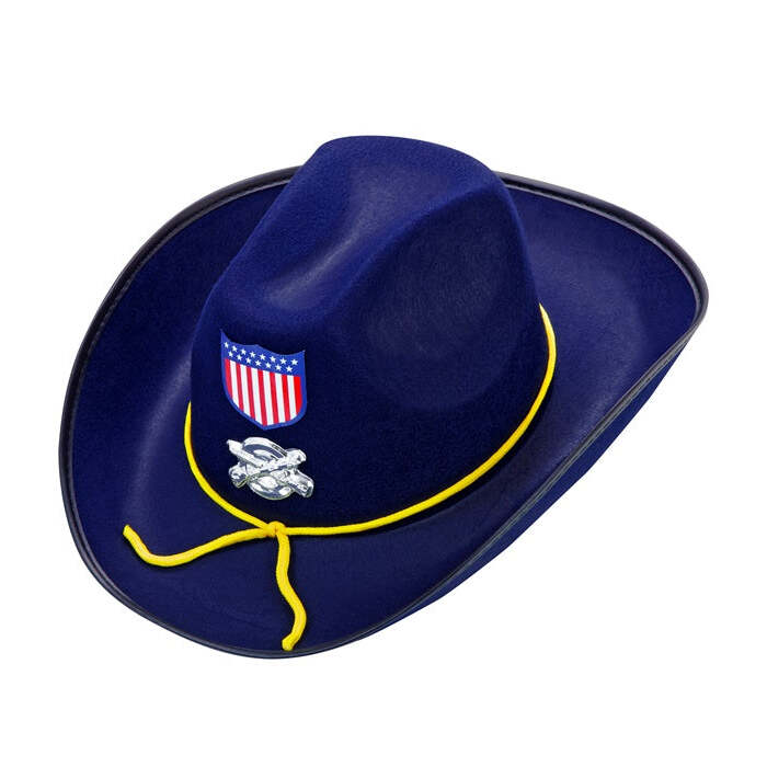Union Hat With Badge Felt