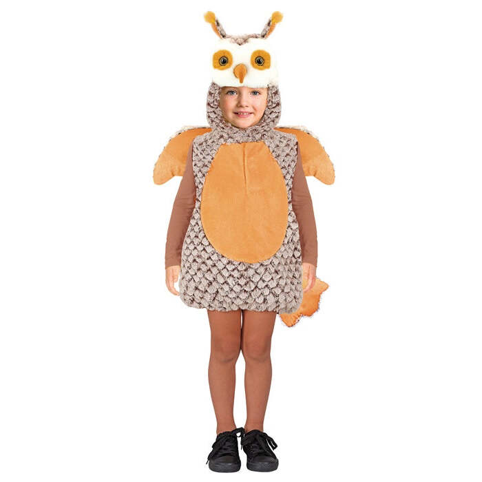 Owl  Hooded Jumpsuit 