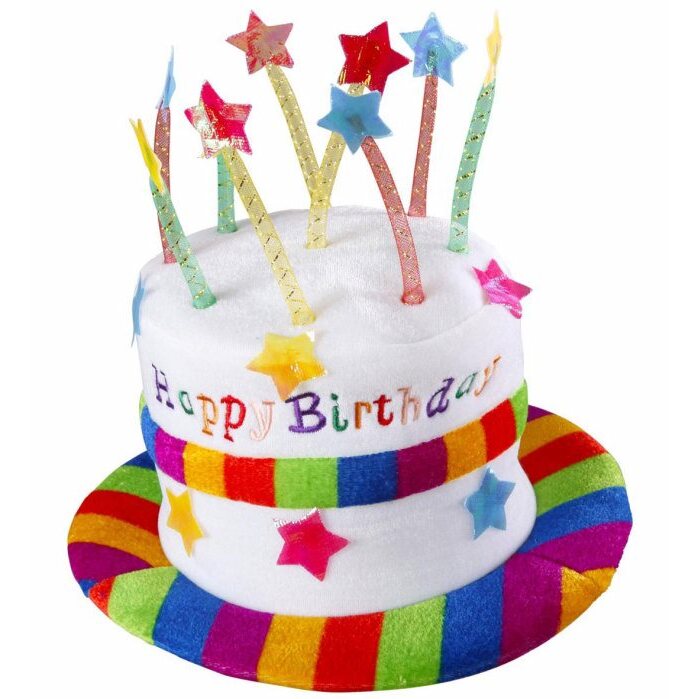 Happy Birthday Hat Velvet