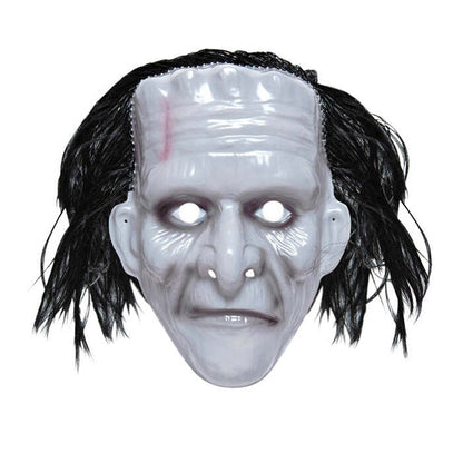 Pvc Monster Mask With Hair