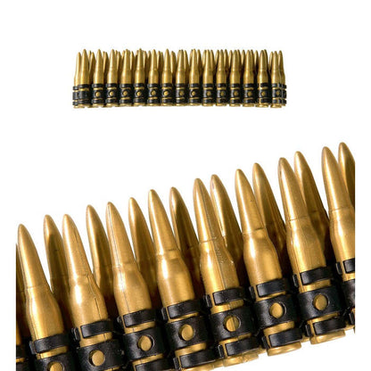 Realistic Bullet Belt For Waist  60 Bullets 