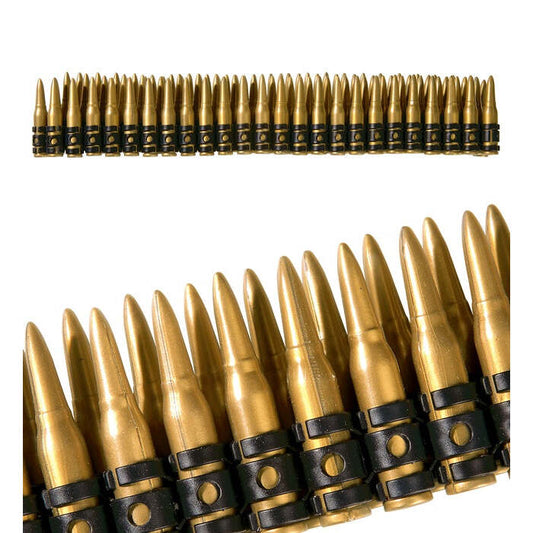 Realistic Bullet Belts For Chest  96 Bullets 