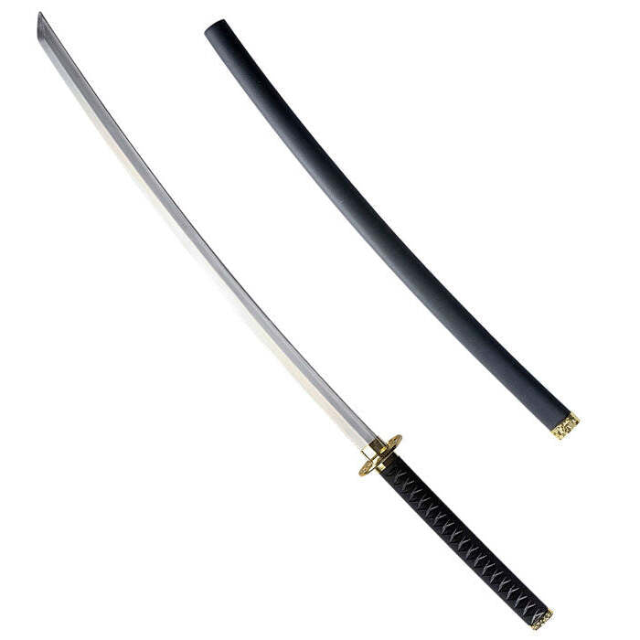 Metallic Katana With Scabbard 107 Cm