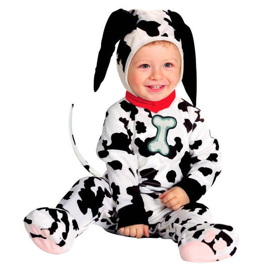 Dalmatian  Jumpsuit, Headpiece 