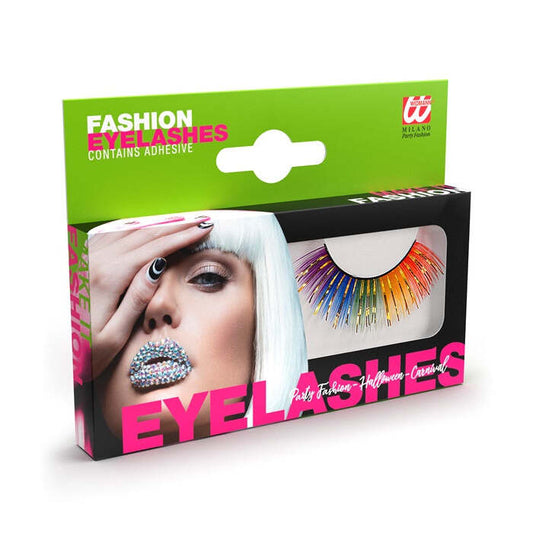 Rainbow Eyelashes With Glue Tube