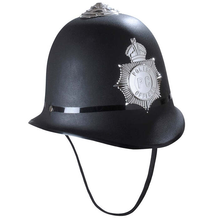 Policeman Hat Hard Plastic