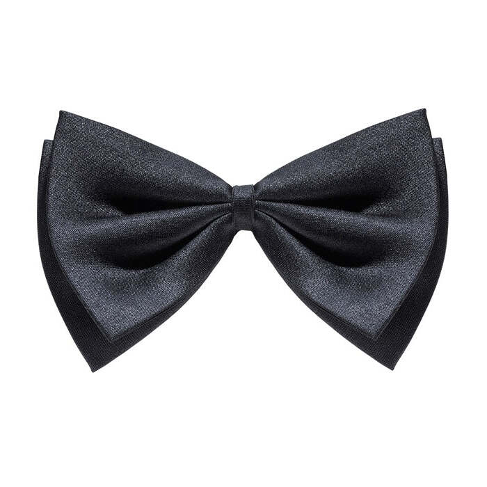 Deluxe Bow Tie Black - Adjustable