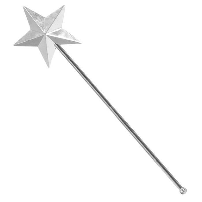 3D Magic Wand Silver - 44 Cm
