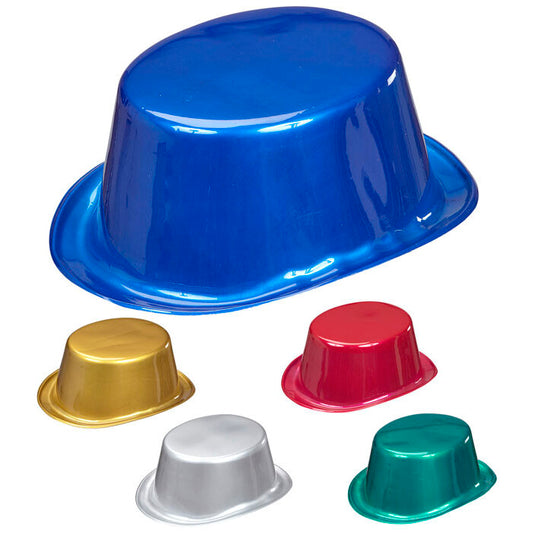 Metallic Top Hat 5 Colors Ass.