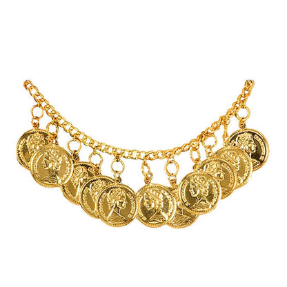 Anklet With Gold Coins