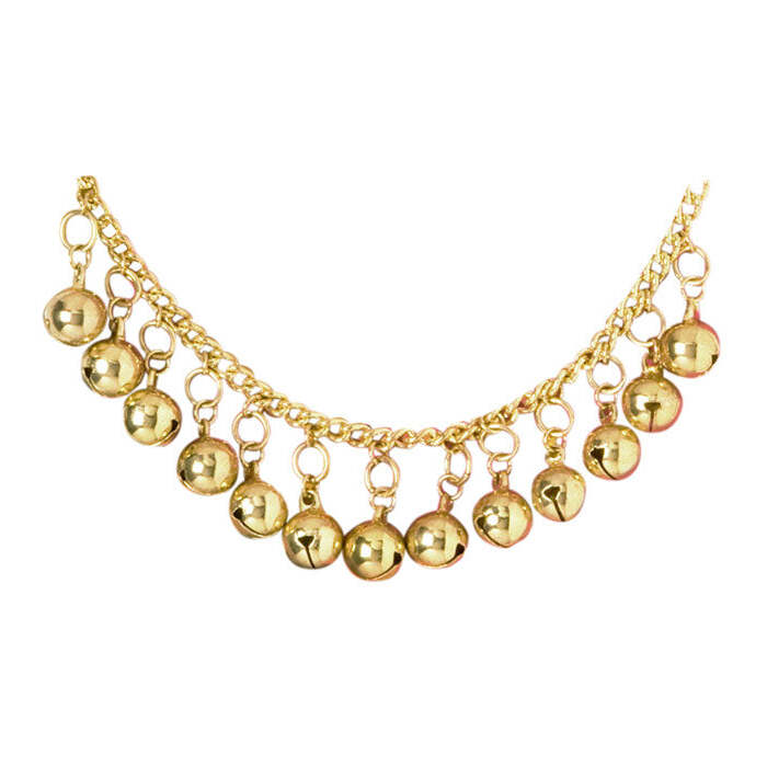 Anklet With Gold Bells