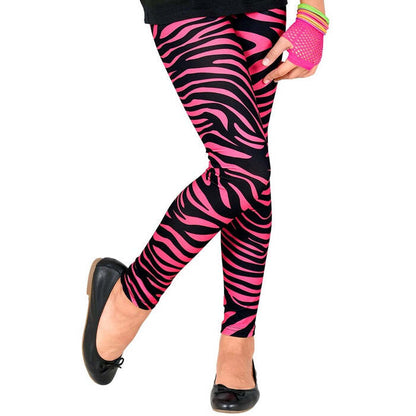 Neon Pink Animalier The 80S Leggings