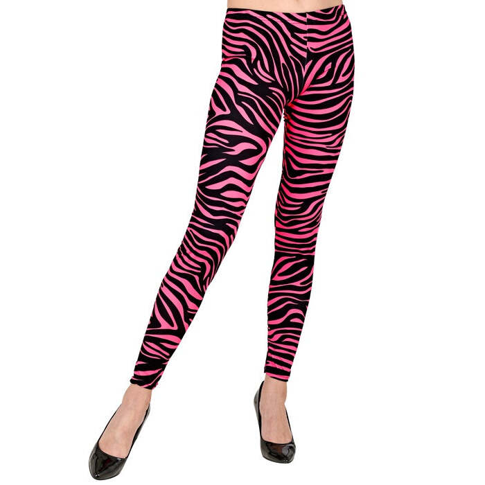 Neon Pink Animalier The 80S Leggings