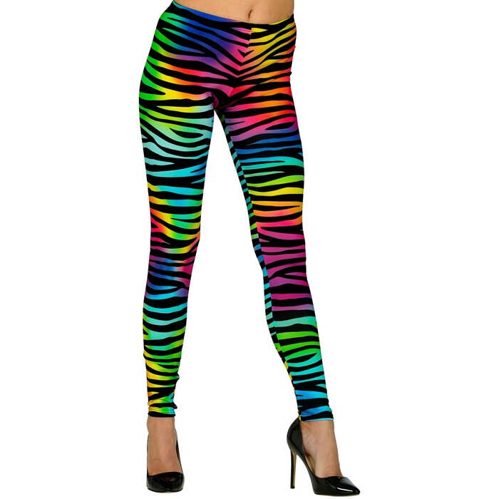 Neon Multicolor Animalier The 80S Leggings