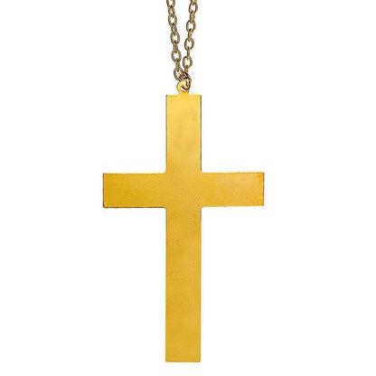 Gold Cross Necklace 10,5 Cm