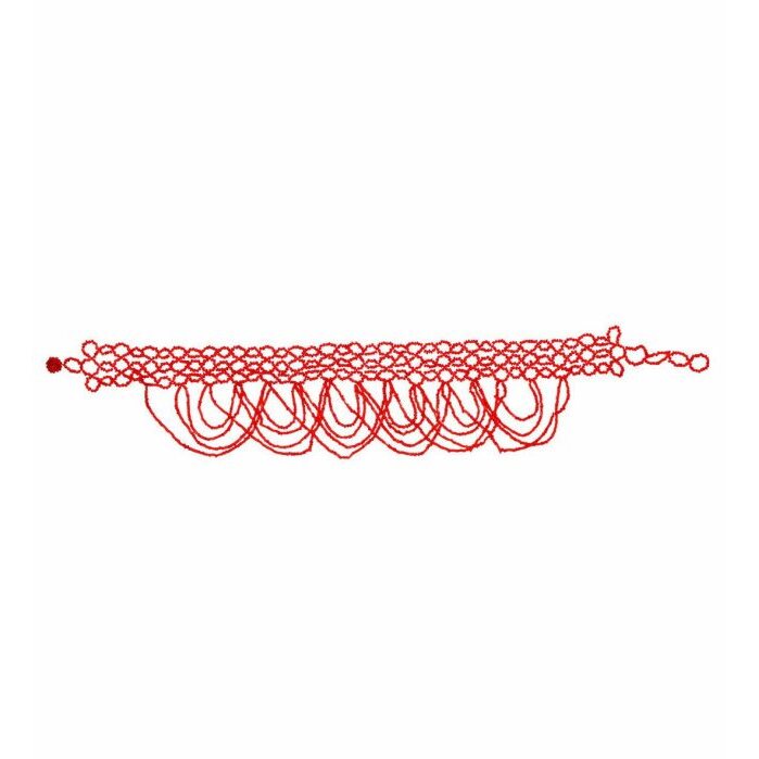 Red Beaded Choker