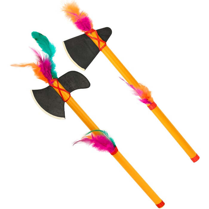 Set Of 2 Native Indian Weapons 2 Styles Ass. - 37 Cm