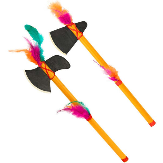 Set Of 2 Native Indian Weapons 2 Styles Ass. - 37 Cm