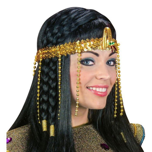 Beaded Egyptian Headdress Sequin