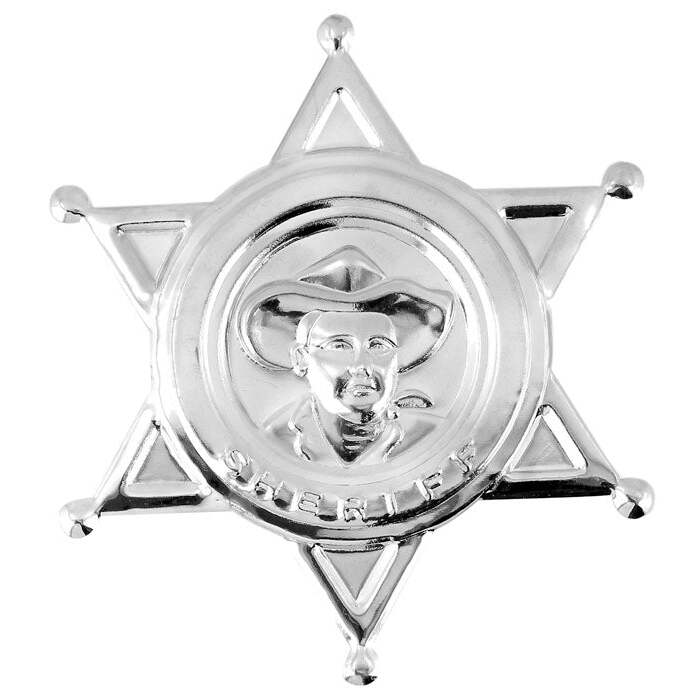Sheriff Star Metal