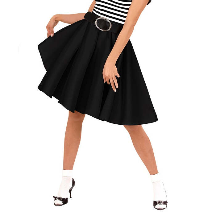 Black Rock 'N' Roll Skirt