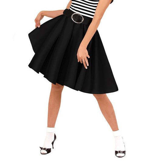 Black Rock 'N' Roll Skirt