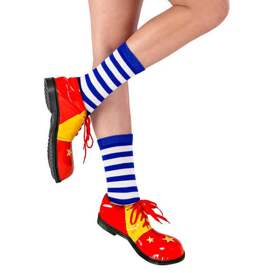 Striped Socks Blue-White