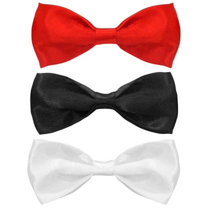 Satin Bow Tie 3 Colors Ass.