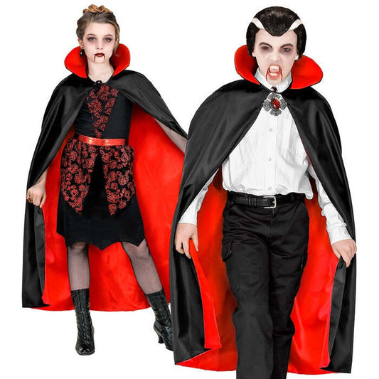 Child Size Deluxe Lined Cape With Collar 115 Cm