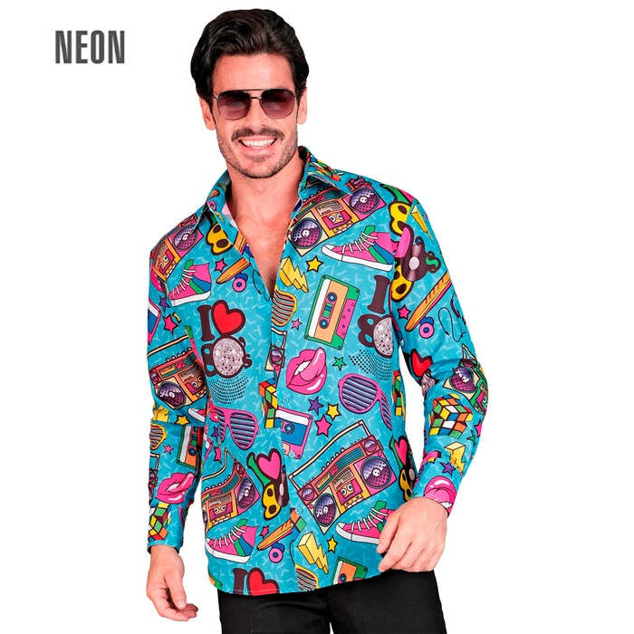 The 80S Party Fashion Shirt  Shirt 