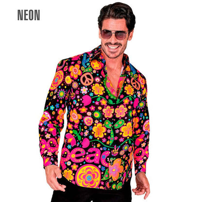 Neon Hippie Party Fashion Shirt  Shirt 