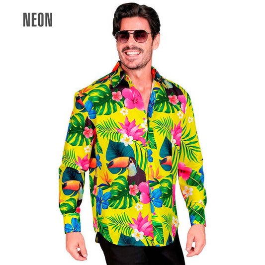 Neon Tropicana Party Fashion Shirt  Shirt 