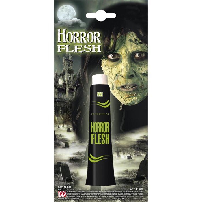 Green Horror Flesh In Tube