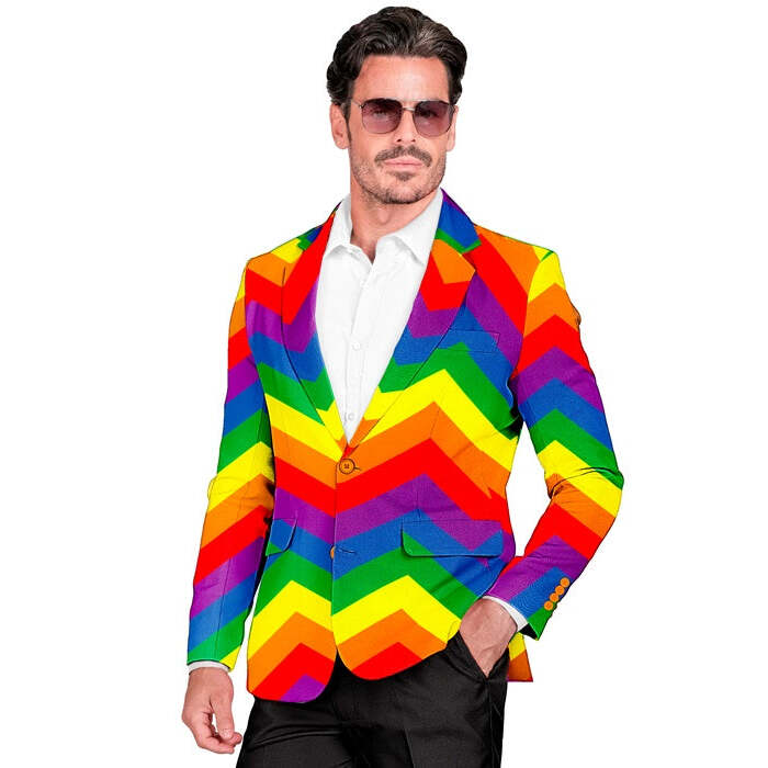 Rainbow  Party Fashion Jacket  Jacket 