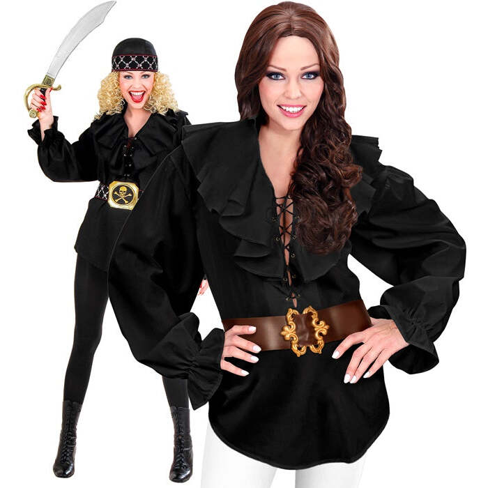 Black Pirate / Renaissance Shirt