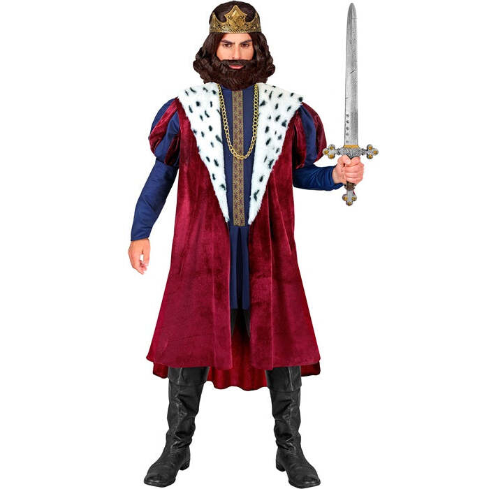King  Jacket, Sleeveless Coat, Necklace, Crown 