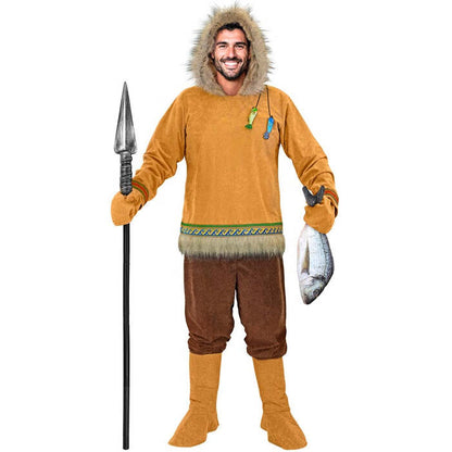 Eskimo  Hooded Coat, Pants, Gloves, Boot Covers 