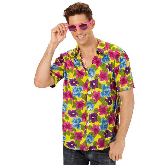 Hawaiian Shirt Yellow