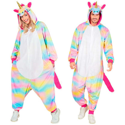 Plush Onesie Unicorn  Hooded Jumpsuit 