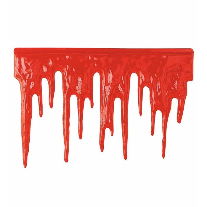 Blood Decoration Plastic - 60X40Cm