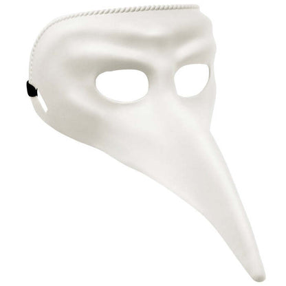 Paintable White Venetian Mask Plastic