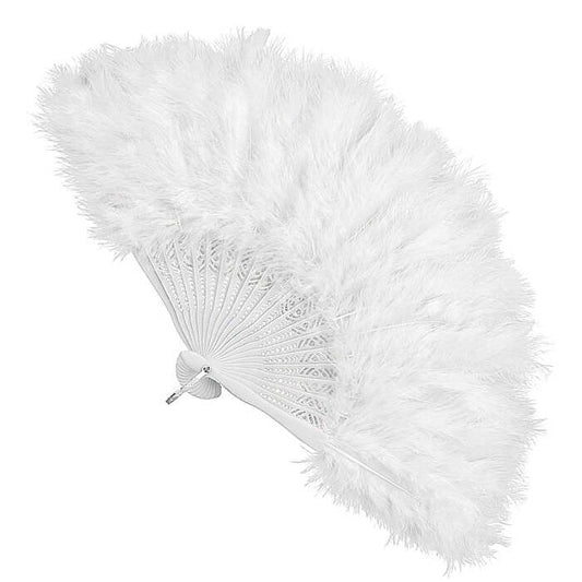 Feather Fan White